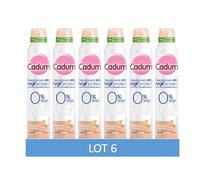Cadum Déodorant Spray Micro-talc Douceur de lait, Lot de 6 x 200 ml
