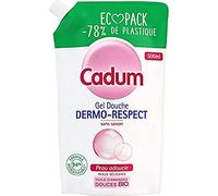Cadum Dermo-Respect Gel Douche Huile d'Amandes Douces Peaux Délicates Recharge 500ml