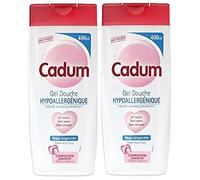Cadum - Gel Douche Hypoallergénique Au PH Neutre, Dermo-Respect & Sans Colorant - 400 ml - Lot de 2