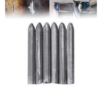 Caduola Lot de 6 tiges de soudure universelles à basse température, tige de soudage plus légère, tiges de soudage universelles en métal à basse température, facile à fondre pour tiges en aluminium,