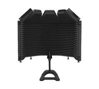 CaeorKvor Cabine d'isolation portable pour microphones - Réduit le bruit de fond dans n'importe quel environnement - Accessoire de ramassage permanent