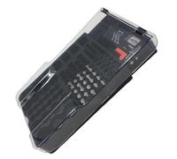 CaeorKvor Rangement mural pour piles avec 93 emplacements - Couvercle à charnière transparent et testeur intégré pour un recyclage de batterie pratique