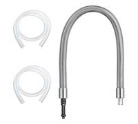 CaeorKvor Tuyau d'enveloppe de lait de café avec adaptateur HP1/HP3 professionnel en acier inoxydable Accessoires de machine automatique Tube en mousse