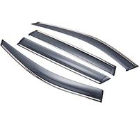 CAESY 4 Pièces Déflecteurs Vent pour Ford Focus MK4 St 2019-2020, Pare-Pluie Pare-Soleil Déflecteurs Pluie Déflecteurs Vent Pare-Pluie