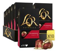 Café - 100 Capsules Splendente Intensité 7 - Compatibles Nespresso * (Lot De 10 X 10)