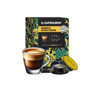 Café Arabica Extra Cream 192 capsules compatibles Lavazza A Modo Mio 12 boîtes de 16 - La Capsuleria