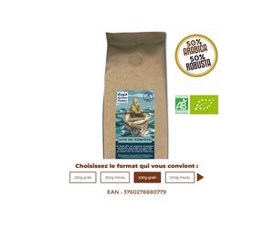 Café Bio AVIS DE TEMPÊTE - CAFÉ DU VIEUX PÊCHEUR - Conditionnement : 500g grain