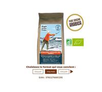 Café Bio pure origine arabica SUMATRA LINTONG - CAFÉ DU VIEUX PÊCHEUR - Conditionnement : 250g moulu