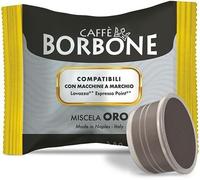 Café borbone 100 Capsules Mélange Or Compatible Lavazza Espresso Point
