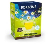 Café Borbone Camomille 16 Pièces Capsules Compatibles À Modo Mio