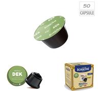 Café Borbone Compatibles Nescafé Dolce Gusto 50 Capsules Mélange Dek Vert