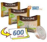 CAFFÈ BORBONE DON CARLO - MISCELA ORO - Box 50 CAPSULES COMPATIBLES A MODO MIO