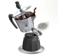 Café Borbone Mokacao Cafetière Moka À Cialde 44Mm Avec Soucoupe Induction