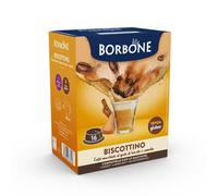 Café Borbone Pack De 16 Capsules Compatibles À Modo Mio Goût Biscottino