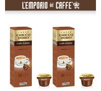 Café CAFFITALY Chicco D'Or Café Crème 200 Capsules - 100% Originale