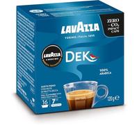 Café Capsule Décaféiné - Lavazza - Espresso Dek Cremoso - 100% Arabica - 16 Capsules
