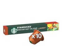 Café Capsules Breakfast Blend Compatible Nespresso STARBUCKS - la boite de 10 capsules Lot De 3 - Par Lot