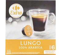 Café capsules Compatibles Dolce Gusto généreux et fruité CARREFOUR EXTRA