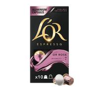 Café Capsules Or Rose Intensité 7 Compatible Nespresso L'OR 8711000360606