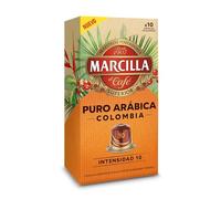 Café Capsules Pur Arabica Espresso Marcilla - Pack de 2 x 10 Capsules