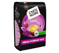 Café Carte Noire Corsé & Aromatique - Dosettes Souples 100% Arabica, Intensité 7