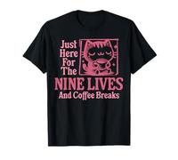 Café - Chat Mignon Here for The Coffee Break T-Shirt