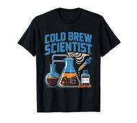 Cafe Cold Brew Nerd Science du G lace Chimie Labo T-Shirt