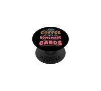 Café, créations de Cartes Maison, Scrapbooking Humoristique PopSockets PopGrip Adhésif