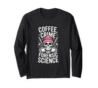 Café Crime and Forensic Science Dicton drôle Manche Longue