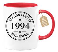 Café-Croissant - Mug Édition Limitée 1994 Millésime, Cadeau Anniversaire - | Mug Collectible Édition Limitée Pour Un Certain Millésime 32 1994
