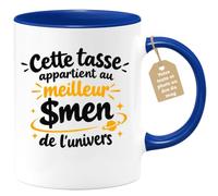 Café-Croissant - Mug Meilleur Data Architect De L'univers - Bleu/Céramique | Tasse humoristique pour mug 'Meilleur Data Architect de l'univers', cadeau original.