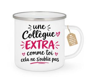 Café-Croissant - Mug Une Collègue Extra Comme Toi Ne S'oublie Pas - Blanc/E | Design amusant pour collègue, souvenir inoubliable
