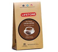 Café de fèves de cacao | Mélange avec des grains de café crus et des grains de cacao | 100% naturel, 20 sachets