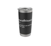 Café de la caféine de caféine de caféine Gobelet isotherme en acier inoxydable double paroi
