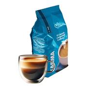 Café DÉCAFÉINÉ (96 Capsules) compatible avec Caffitaly, Tchibo, Cafissimo, 8 Boîtes de 12 Capsules, espresso décaféiné au goût équilibré et aromatique, avec une crème délicate et un profil doux