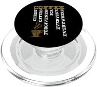 Café Définition Christ God Follower Religion Bible Don PopSockets PopGrip pour MagSafe