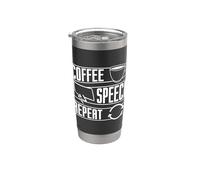 Café Discours Répétition Anxiété Sensibilisation Soins Santé Mentale Gobelet isotherme en acier inoxydable double paroi