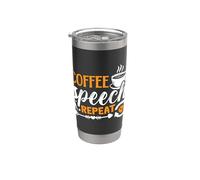 Café Discours Répétition Sensibilisation à l'anxiété Anxie Santé mentale Gobelet isotherme en acier inoxydable double paroi