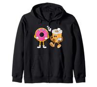 Café Donuts Sweat à Capuche