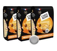 Café dosettes souples Classique N°5 pur Arabica, compatible Senseo,3 paquets x 60 (180 dosettes),café équilibré,aromatique et doux