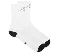 CAFÉ DU CYCLISTE - Aero - Chaussettes de cyclisme - EU 39-42 - flying fish black on white