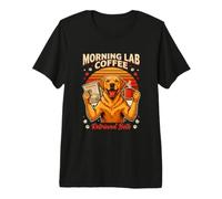 Café du Laboratoire du Matin récupéré Les Deux T-Shirt Haut de Gamme