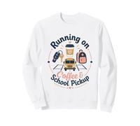 Café école ramassage Maman Morning Humour Vibe Sweatshirt