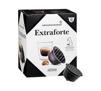 Café en capsules extra fort Hacendado compatibles avec les machines Dolce Gusto Boîte de 16 capsules (112 g) - Pack de 2