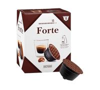 Café en capsules fort Hacendado compatibles avec les machines Dolce Gusto Boîte de 16 capsules (112 g) - Pack de 2
