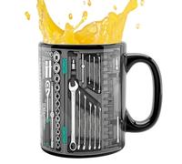 Café | En Céramique 350 ml Pour Boissons,Design 2D Mécanique Toolbox Pour Café,Pour Maison École Appartement Université Salon Salle Étude Cuisine Salon