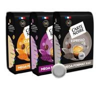 Café en dosettes - SUTEO - Assortiment classique/corsé/espresso - 180 dosettes - Compatibles Senseo