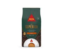 Café en grain - DELTA CAFÉS - Grains de café - Blend enrichi - Arôme fort - Touche d'acidité - 1kg - Boisson généreuse