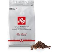 Grains de café à moudre torréfiés illy CLASSICO, un paquet de 500 g