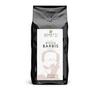 Café en Grain Italien 1kg - Gonetti - 20% Arabica et 80% Robusta - Artisanal - Idéal pour moka et machine à café